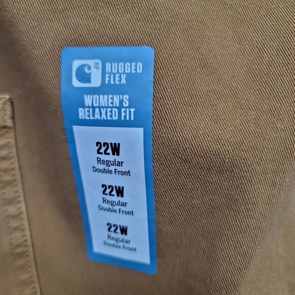 Carhartt rugged flex relaxed fit twill double-front work pant, 22W - Picture 10 of 11